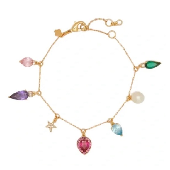 KATE SPADE • Light Up The Room Holiday Charm Bracelet - Picture 1 of 4